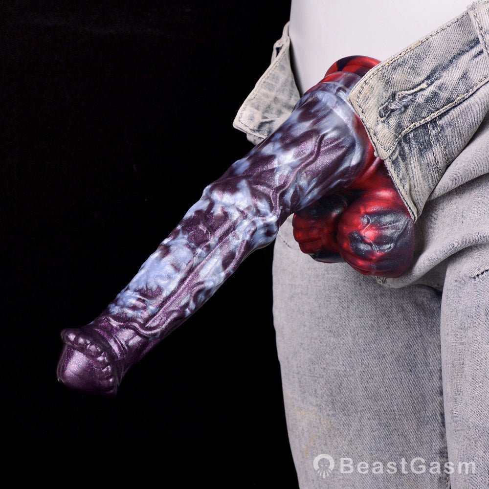 🎠 BeastGasm Hrimfaxi Horse Dildo – Deep Icy Pleasure - BeastGasm