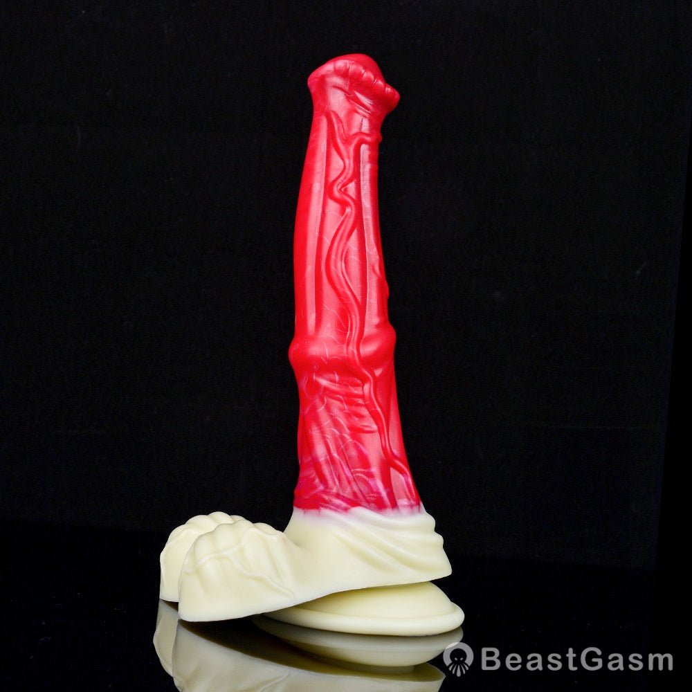🎠 BeastGasm Hrimfaxi Horse Dildo – Deep Icy Pleasure - BeastGasm