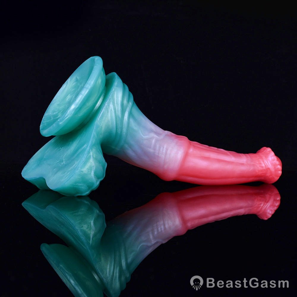 🎠 BeastGasm Hrimfaxi Horse Dildo – Deep Icy Pleasure - BeastGasm