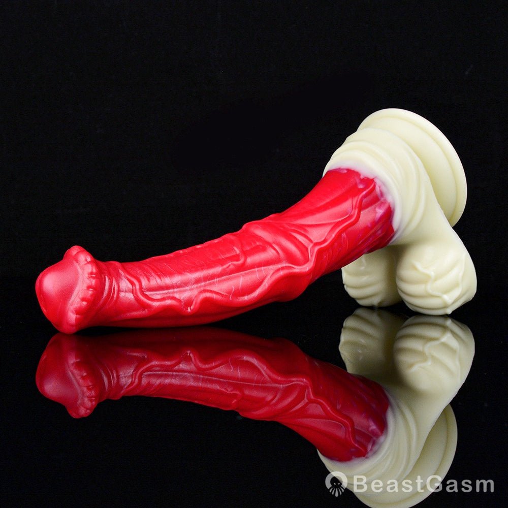 🎠 BeastGasm Hrimfaxi Horse Dildo – Deep Icy Pleasure - BeastGasm