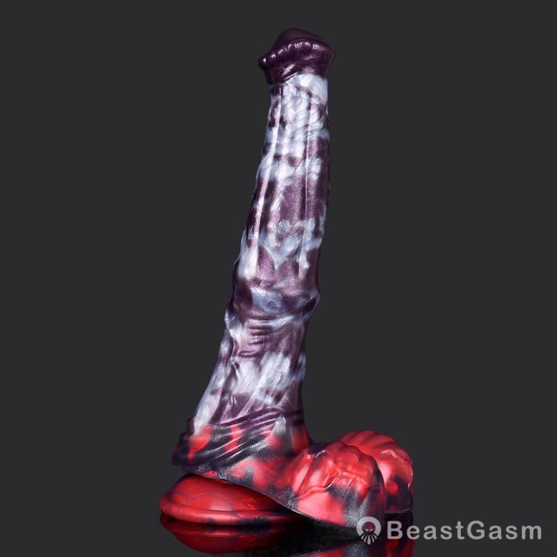 🎠 BeastGasm Hrimfaxi Horse Dildo – Deep Icy Pleasure - BeastGasm