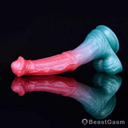 🎠 BeastGasm Hrimfaxi Horse Dildo – Deep Icy Pleasure - BeastGasm