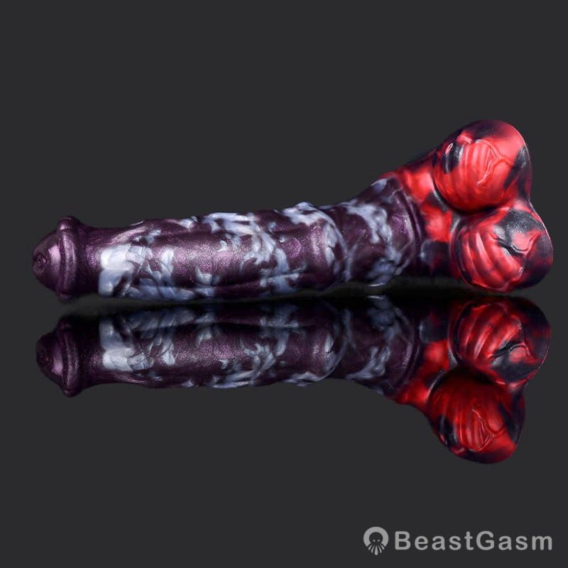 🎠 BeastGasm Hrimfaxi Horse Dildo – Deep Icy Pleasure - BeastGasm