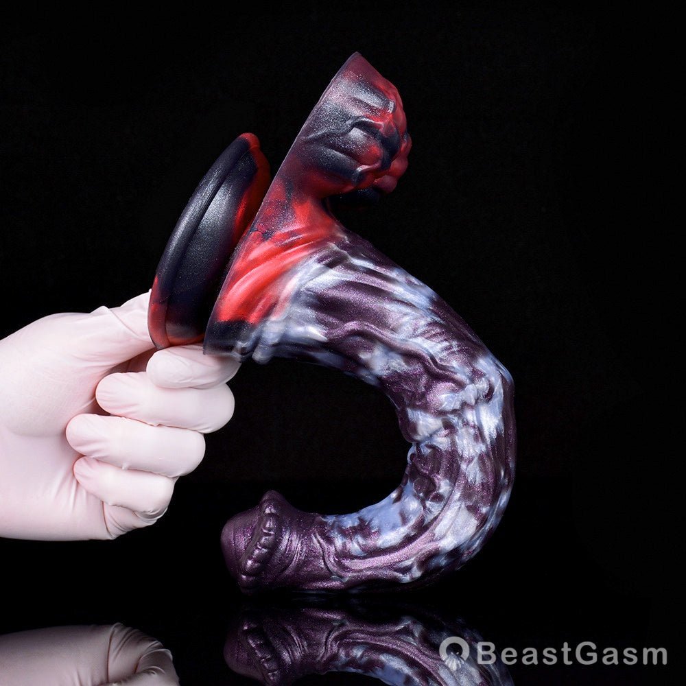 🎠 BeastGasm Hrimfaxi Horse Dildo – Deep Icy Pleasure - BeastGasm