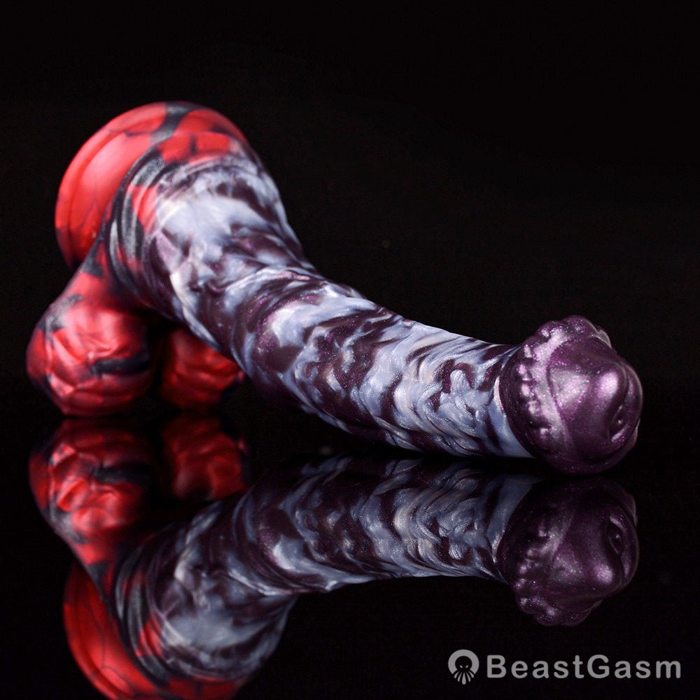 🎠 BeastGasm Hrimfaxi Horse Dildo – Deep Icy Pleasure - BeastGasm