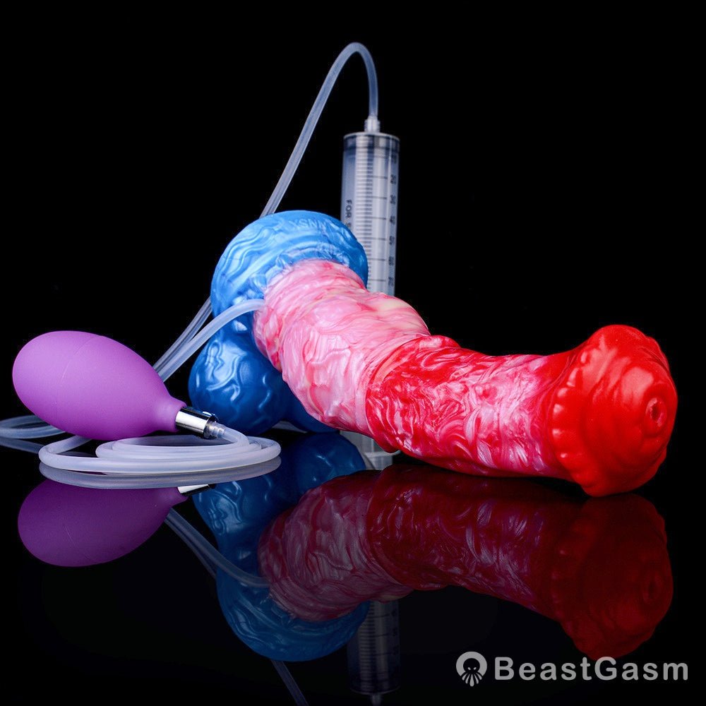 BeastGasm Inflatable Horse Dildo – Realistic Squirting Pleasure - BeastGasm