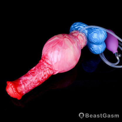 BeastGasm Inflatable Horse Dildo – Realistic Squirting Pleasure - BeastGasm