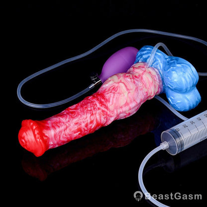 BeastGasm Inflatable Horse Dildo – Realistic Squirting Pleasure - BeastGasm