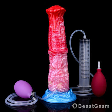 BeastGasm Inflatable Horse Dildo – Squirting Fantasy Toy - BeastGasm