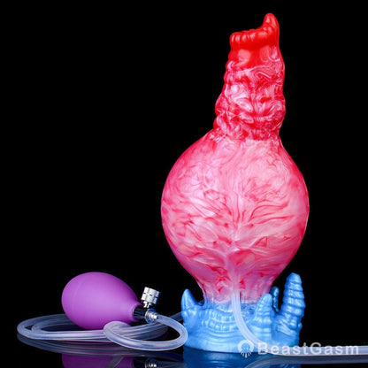 BeastGasm Inflatable Monster Dildo – Fantasy Anal & Clit Stimulator - BeastGasm
