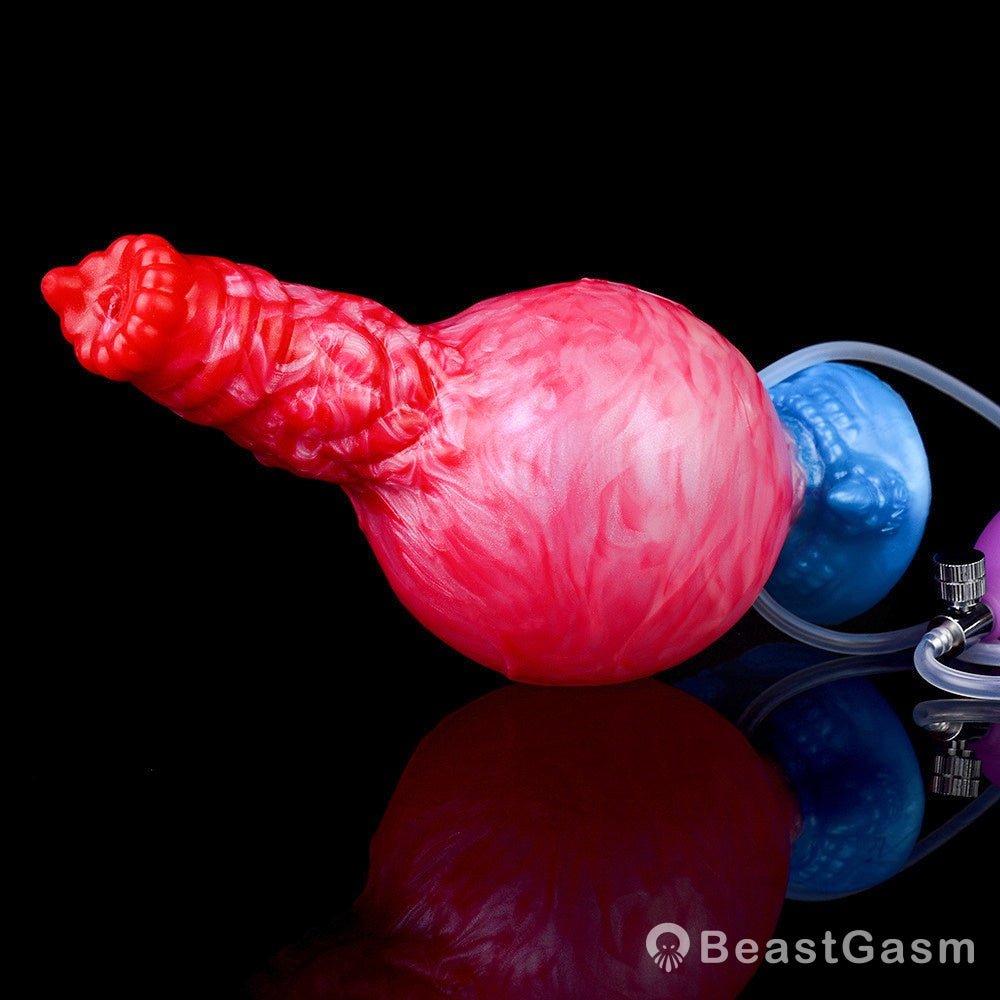 BeastGasm Inflatable Monster Dildo – Fantasy Anal & Clit Stimulator - BeastGasm