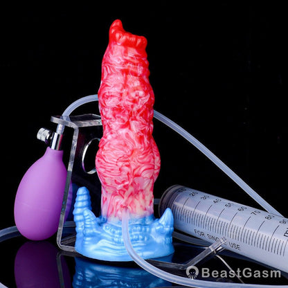 BeastGasm Inflatable Monster Dildo – Fantasy Anal & Clit Stimulator - BeastGasm