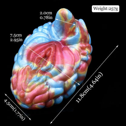 BeastGasm Realistic Silicone Grinder – Solo & Partner Pleasure Toy - BeastGasm