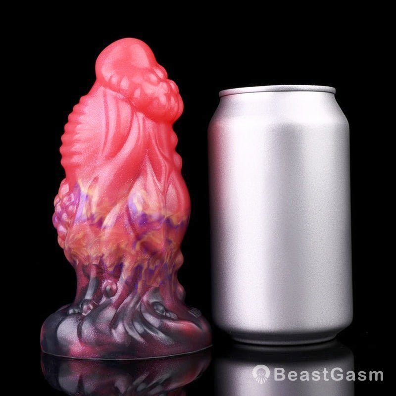 BeastGasm Spiral Fantasy Anal Plug – Segmented Deep Insertion Toy - BeastGasm