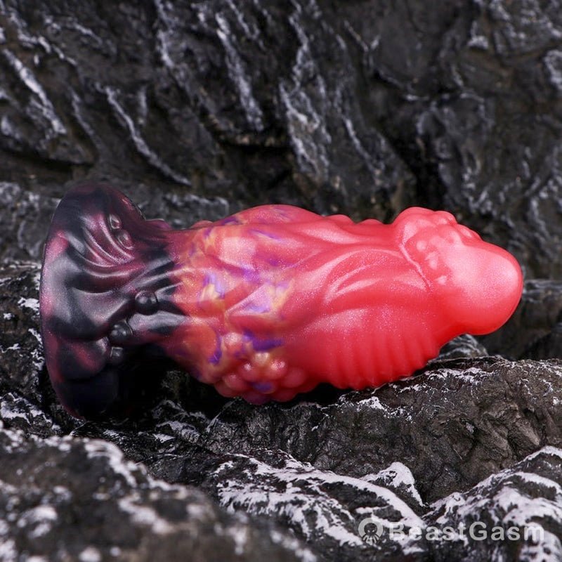 BeastGasm Spiral Fantasy Anal Plug – Segmented Deep Insertion Toy - BeastGasm