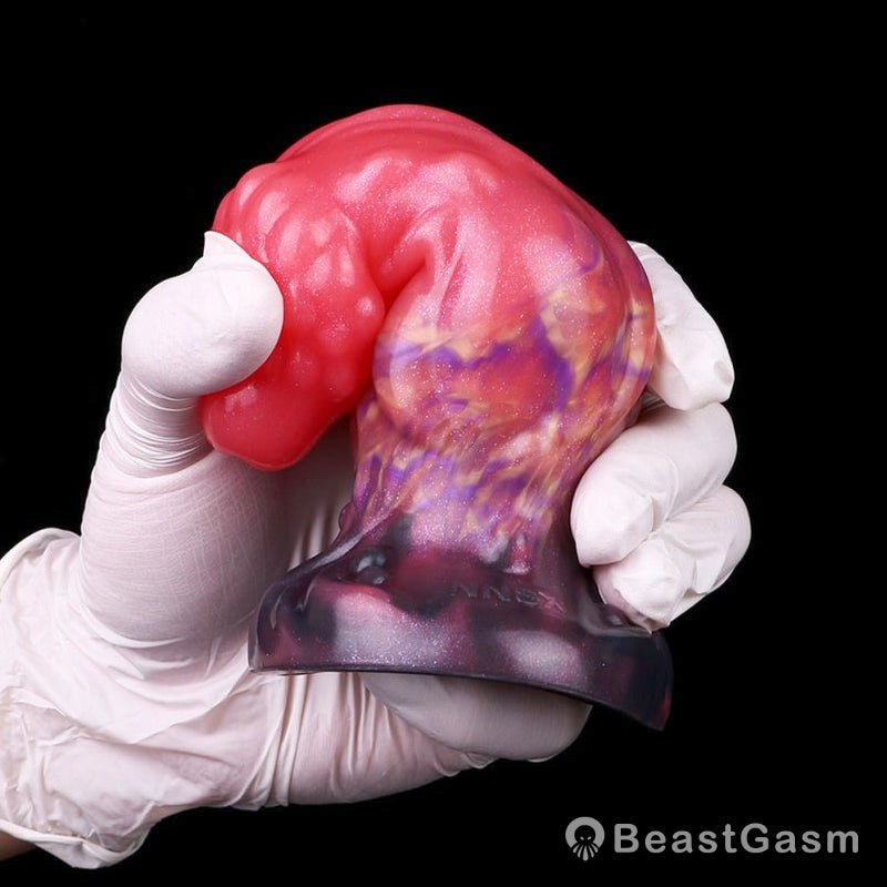 BeastGasm Spiral Fantasy Anal Plug – Segmented Deep Insertion Toy - BeastGasm