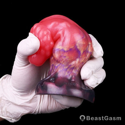 BeastGasm Spiral Fantasy Anal Plug – Segmented Deep Insertion Toy - BeastGasm