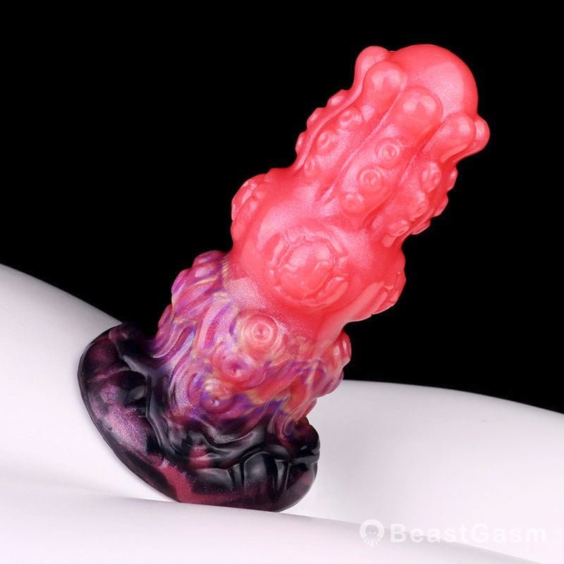 BeastGasm Spiral Tentacle Butt Plug – Suction Cup Fantasy Dildo - BeastGasm
