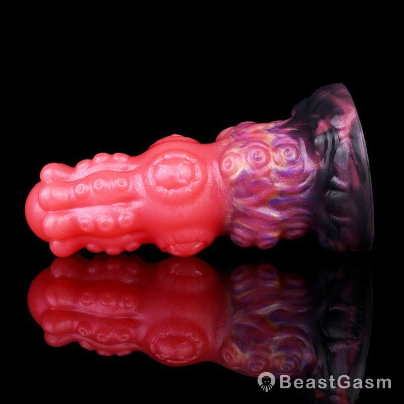 BeastGasm Spiral Tentacle Butt Plug – Suction Cup Fantasy Dildo - BeastGasm