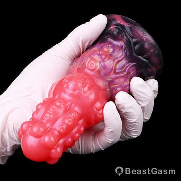 BeastGasm Spiral Tentacle Butt Plug – Suction Cup Fantasy Dildo - BeastGasm