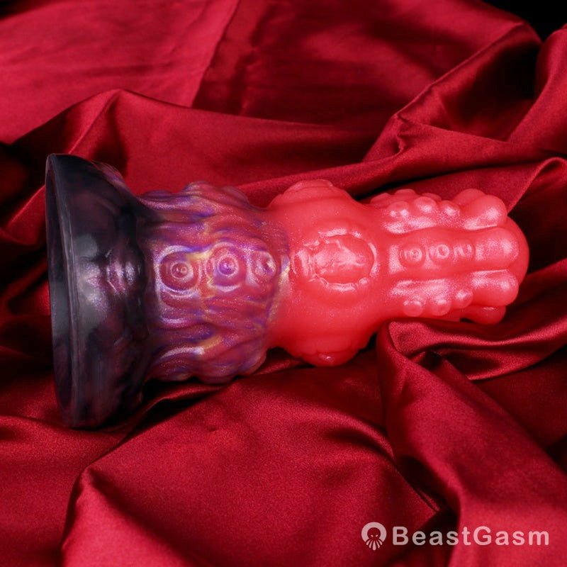 BeastGasm Spiral Tentacle Butt Plug – Suction Cup Fantasy Dildo - BeastGasm
