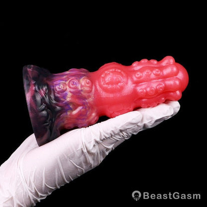 BeastGasm Spiral Tentacle Butt Plug – Suction Cup Fantasy Dildo - BeastGasm