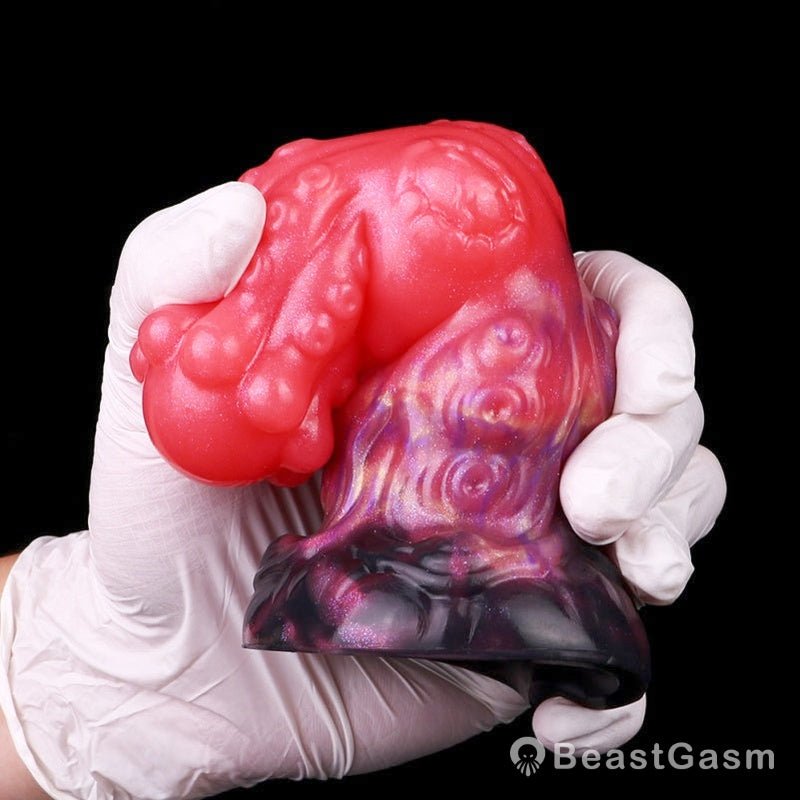 BeastGasm Spiral Tentacle Butt Plug – Suction Cup Fantasy Dildo - BeastGasm