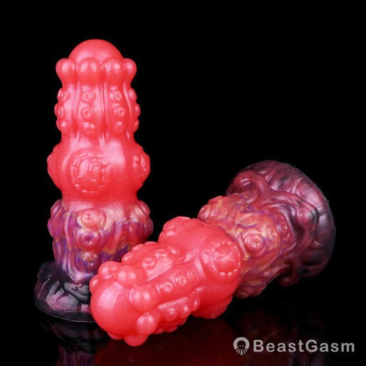 BeastGasm Spiral Tentacle Butt Plug – Suction Cup Fantasy Dildo - BeastGasm