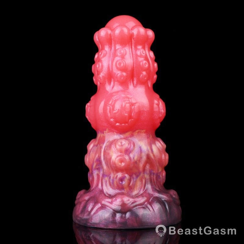 BeastGasm Spiral Tentacle Butt Plug – Suction Cup Fantasy Dildo - BeastGasm