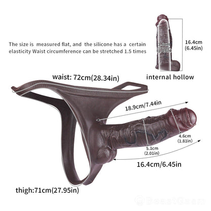 ✨ BeastGasm Titan King Wearable Penis Sleeve Panty