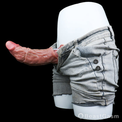 🐴 BeastGasm Titan Squirting Lifelike Penis Sleeve - BeastGasm