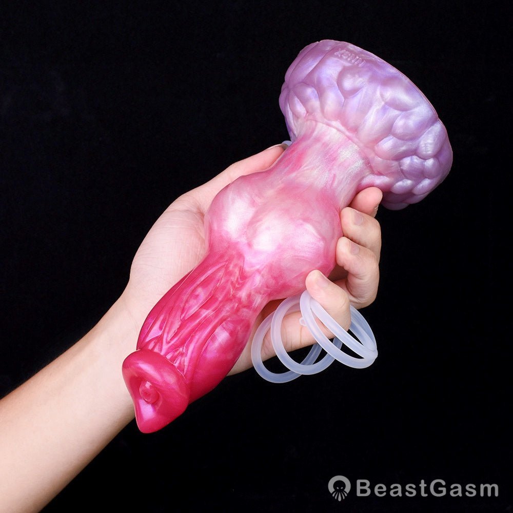 BeastGasm Turuk – Squirting Knot Dildo for Deep Stretch Play - BeastGasm