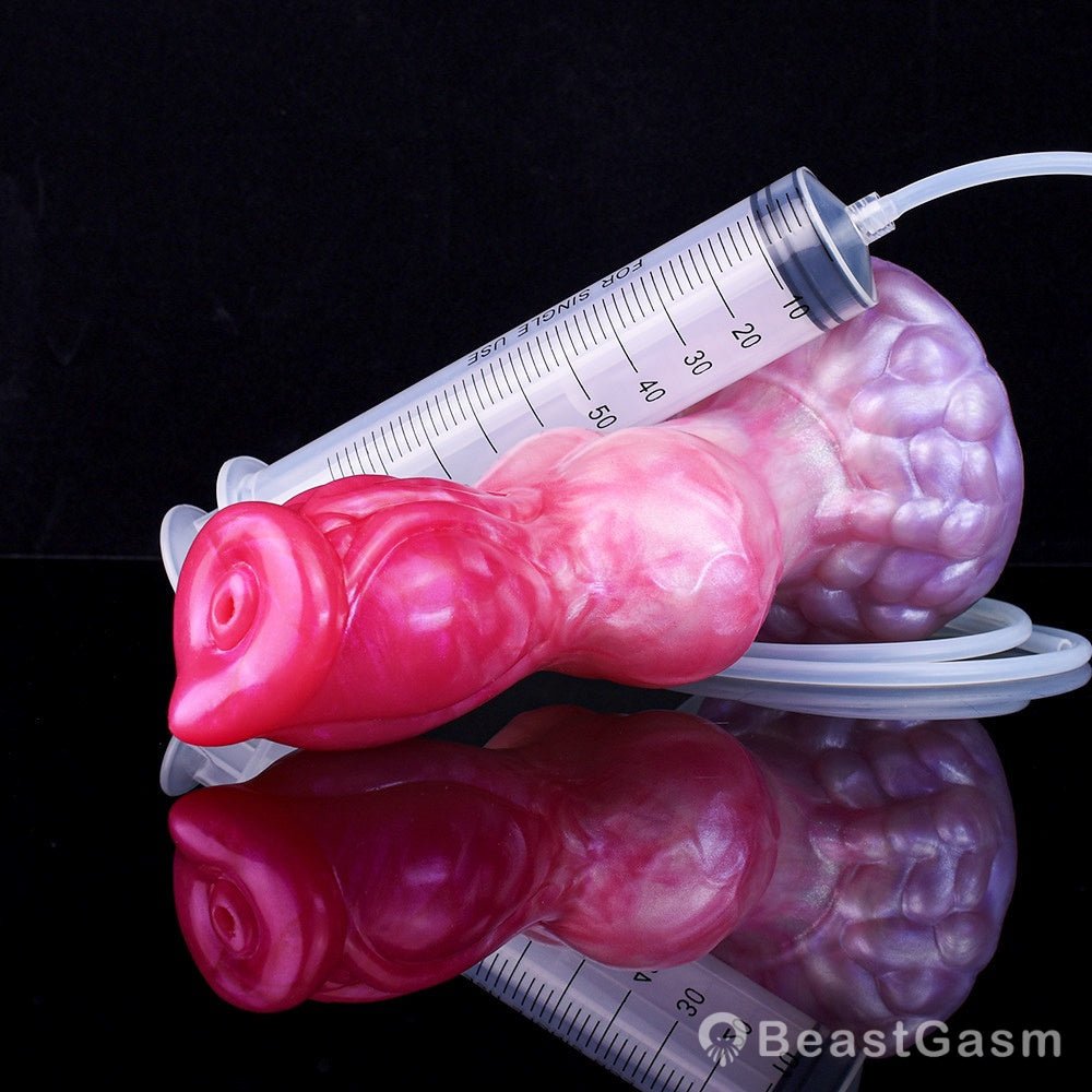 BeastGasm Turuk – Squirting Knot Dildo for Deep Stretch Play - BeastGasm