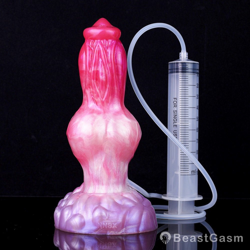 BeastGasm Turuk – Squirting Knot Dildo for Deep Stretch Play - BeastGasm