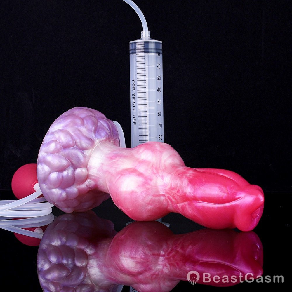 BeastGasm Turuk – Squirting Knot Dildo for Deep Stretch Play - BeastGasm