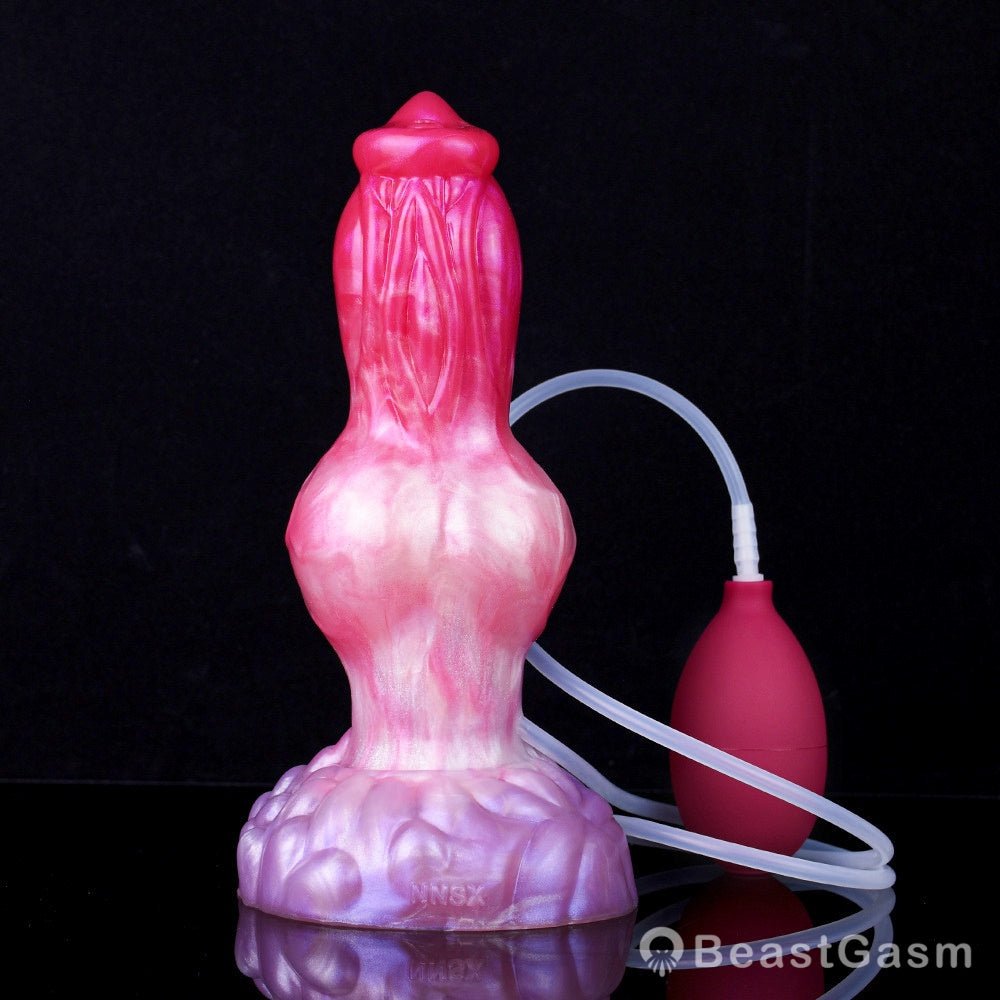 BeastGasm Turuk – Squirting Knot Dildo for Deep Stretch Play - BeastGasm