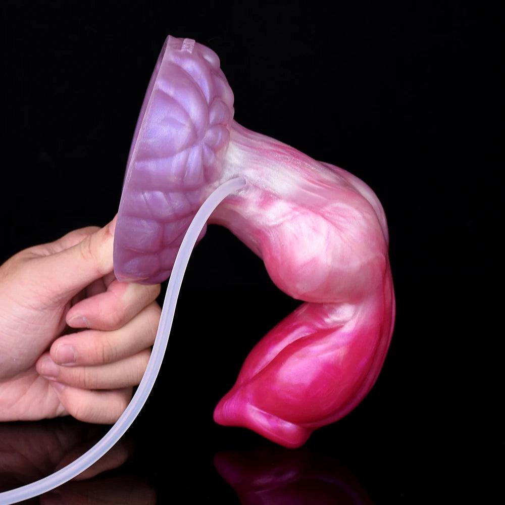 BeastGasm Turuk – Squirting Knot Dildo for Deep Stretch Play - BeastGasm