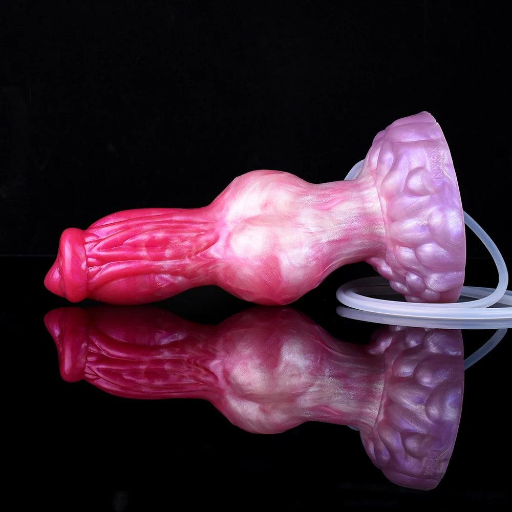 BeastGasm Turuk – Squirting Knot Dildo for Deep Stretch Play - BeastGasm