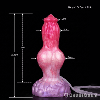 BeastGasm Turuk – Squirting Knot Dildo for Deep Stretch Play - BeastGasm
