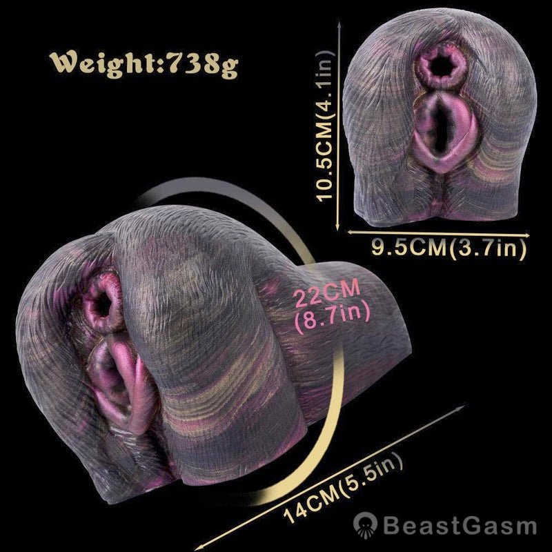 Beast’s Embrace – Primal Pleasure Dual - Hole Masturbator - BeastGasm