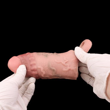 Titan Grip – Thunder Rod ⚡ Realistic Penis Sleeve with Fantasy Knots