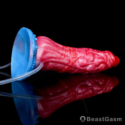 Black Dragon Inflatable Dildo – Squirting Fantasy Toy by BeastGasm - BeastGasm