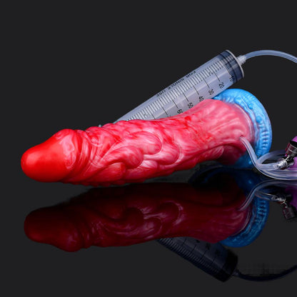 Black Dragon Inflatable Dildo – Squirting Fantasy Toy by BeastGasm - BeastGasm