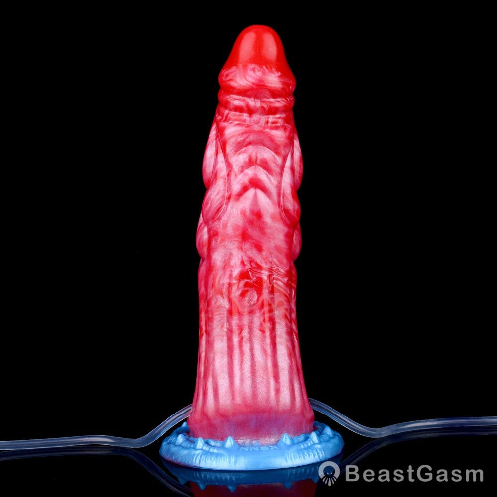 Black Dragon Inflatable Dildo – Squirting Fantasy Toy by BeastGasm - BeastGasm