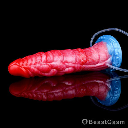 Black Dragon Inflatable Dildo – Squirting Fantasy Toy by BeastGasm - BeastGasm