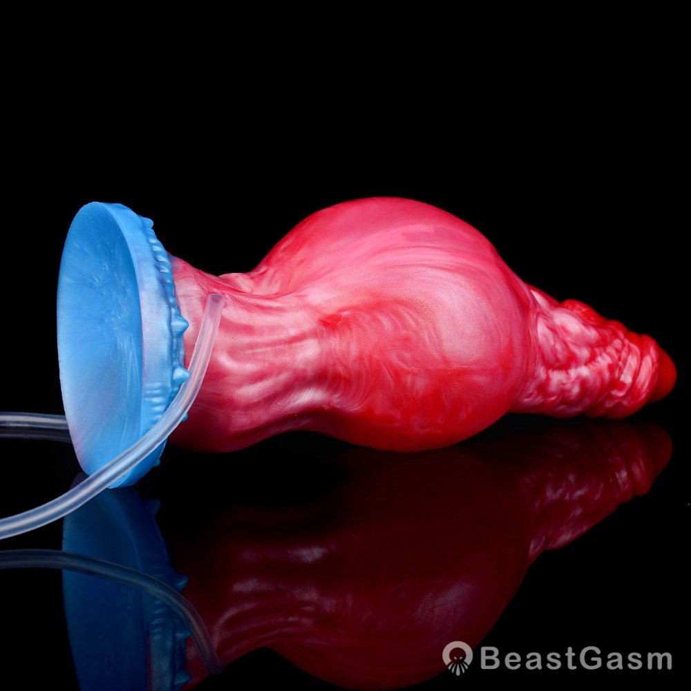 Black Dragon Inflatable Dildo – Squirting Fantasy Toy by BeastGasm - BeastGasm