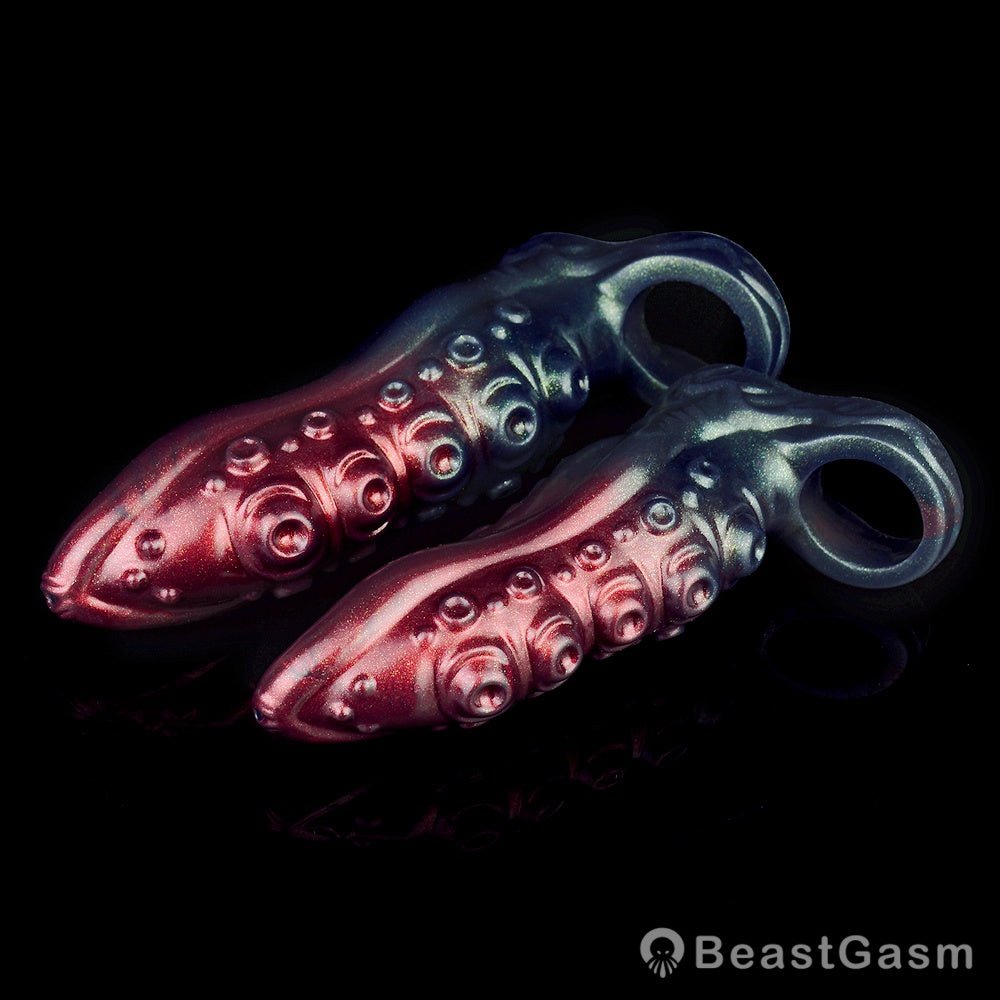 Black Knight Monster Penis Sleeve – Fantasy Spiked Cocksleeve 🏴‍☠️🔥 - BeastGasm