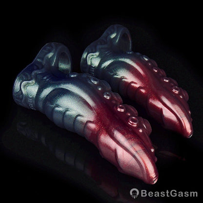 Black Knight Monster Penis Sleeve – Fantasy Spiked Cocksleeve 🏴‍☠️🔥 - BeastGasm