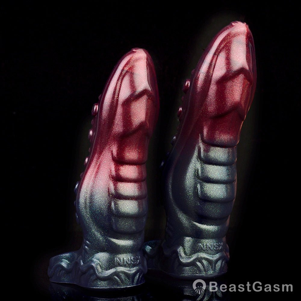 Black Knight Monster Penis Sleeve – Fantasy Spiked Cocksleeve 🏴‍☠️🔥 - BeastGasm