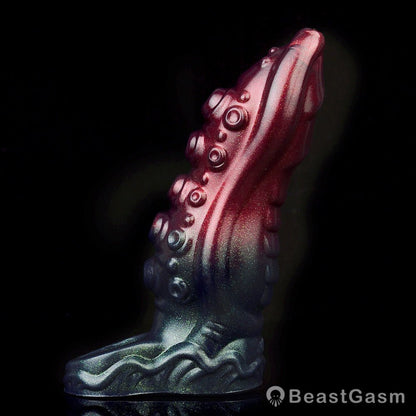 Black Knight Monster Penis Sleeve – Fantasy Spiked Cocksleeve 🏴‍☠️🔥 - BeastGasm